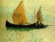 segelbatar i venedig Odilon Redon